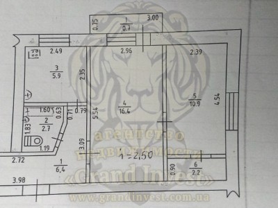 2-х комнатная квартира в Центре