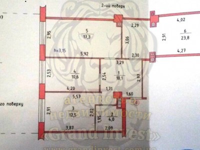 3-х комнатная квартира ХБК