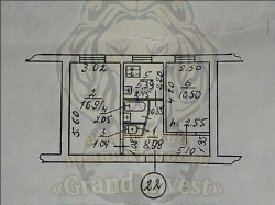 2-х комнатная квартира в Центре за диагностическим центром