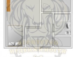 Однокомнатная квартира в центре Шуменского.