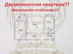 2-км кв с Автономным отоплением на ХБК